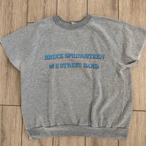 Original 1984-85 Bruce Springsteen Born in the USA tour grey sweatshirt! Unisex